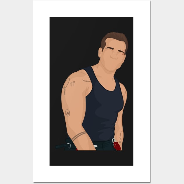 Evan 'Buck' Buckley | 911 Wall Art by icantdrawfaces